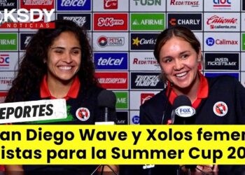 San Diego Wave y Xolos femenil, listas para la Summer Cup.