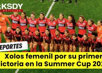 Xolos femenil por su primer  victoria en la Summer Cup 2024!