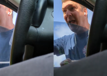 Bombero de California insulta con comentarios racistas a conductor