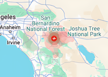 Reportan sismo de magnitud de 3.3 cerca de San Diego