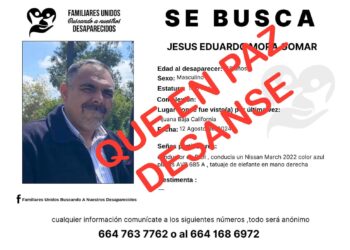 Fallece conductor de Didi que fue reportado como desaparecido en Tijuana