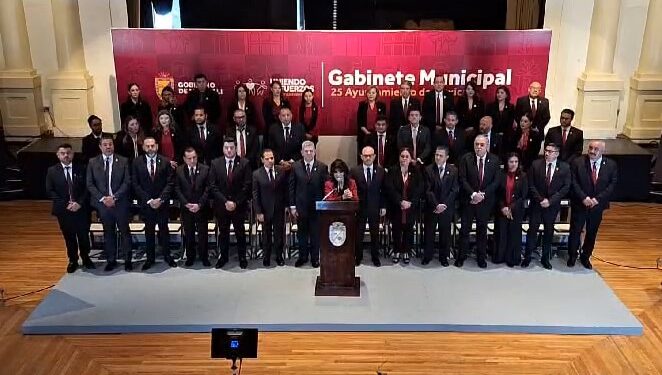 Norma Bustamante presenta al nuevo gabinete del Ayuntamiento de Mexicali