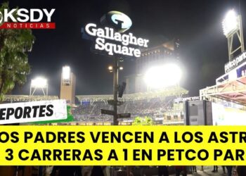Padres vencen a los astros de houston 3 carreras a 1 en Petco Park