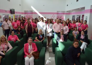 IMSS BC conmemora el Día Mundial de la lucha contra el Cáncer de Mama con acciones preventivas