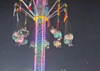 Falla en juego mecánico de la Expo Feria deja seis menores heridos.