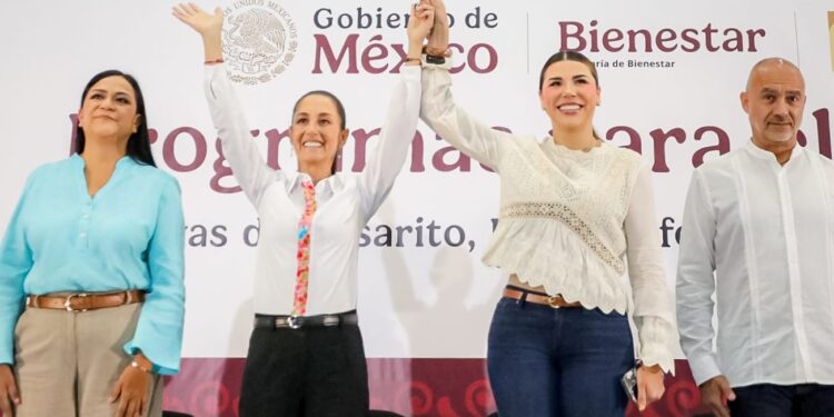 Claudia Sheinbaum y Marina del Pilar impulsan más programas de bienestar en Baja California