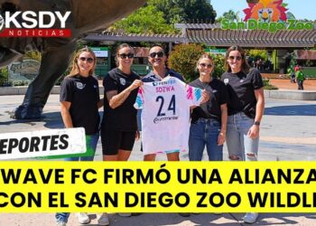 Wave FC visitó el Zoológico y firmó una alianza con el San Diego Zoo Wildlife