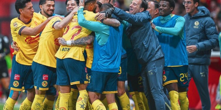 América vence con autoridad a Toluca y avanzan a semifinales