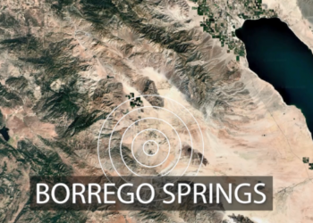 Sismo de magnitud 3.5 en Borrego Springs