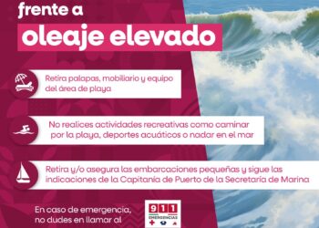 Cierran el Puerto de San Felipe por oleaje elevado