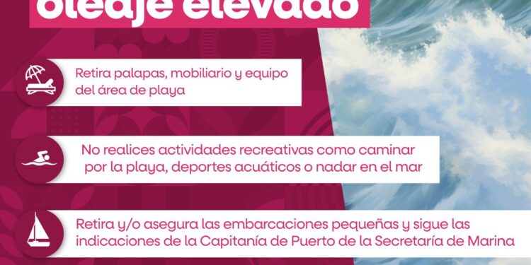 Cierran el Puerto de San Felipe por oleaje elevado