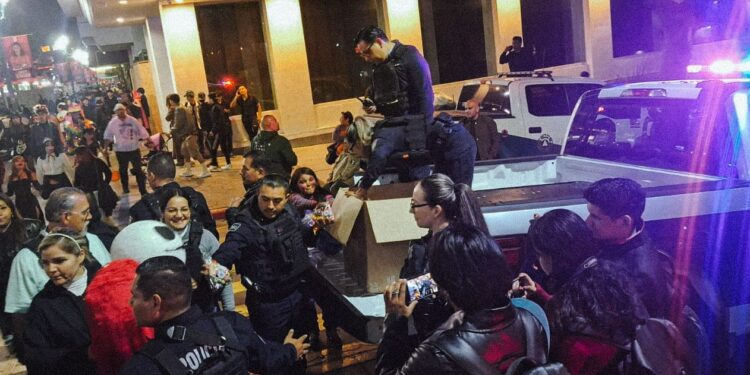 Pleitos e incidentes menores es el saldo del Operativo de Halloween en Tijuana