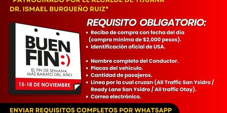 Dan a conocer los requisitos para obtener un pase de cruce médico durante el Buen Fin