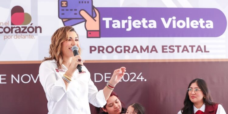 Impulsan autonomía de mujeres en Baja California con Tarjeta Violeta
