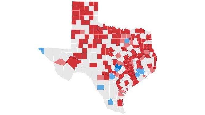 Trump gana en Texas y asegura 70 votos del Colegio Electoral