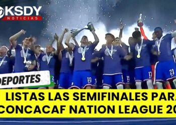 Todo listo para los partidos de las semifinales de la CONCACAF NATION LEAGUE