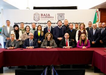 Ayuntamientos y Gobierno Estatal renuevan convenio de seguridad en Baja California