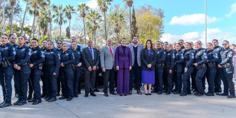Gobernadora y alcalde pactan implementación del “Escuadrón Violeta” en Tijuana