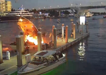 Explosión de un barco dejó un muerto y cinco heridos en Florida