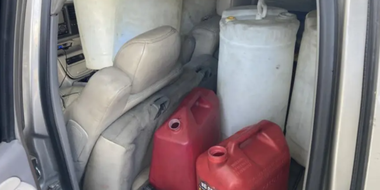 robo combustible
