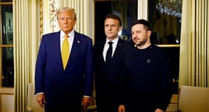 Trump y Zelenski coinciden en París durante reapertura de Notre Dame