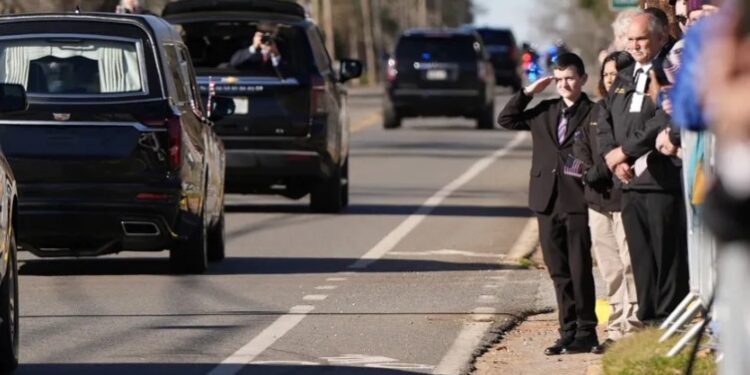 Inician homenajes a Jimmy Carter con seis días de ceremonias fúnebres