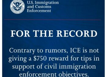 ICE desmiente rumores sobre recompensas por información