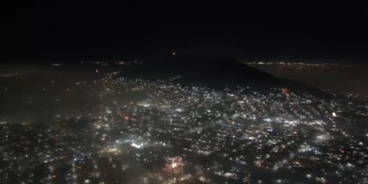 Tijuanenses desafían advertencias y celebraron Año Nuevo entre pirotecnia y disparos