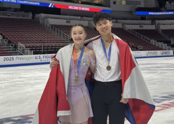 Patinador de origen mexicano se salva del accidente aéreo gracias a su perro