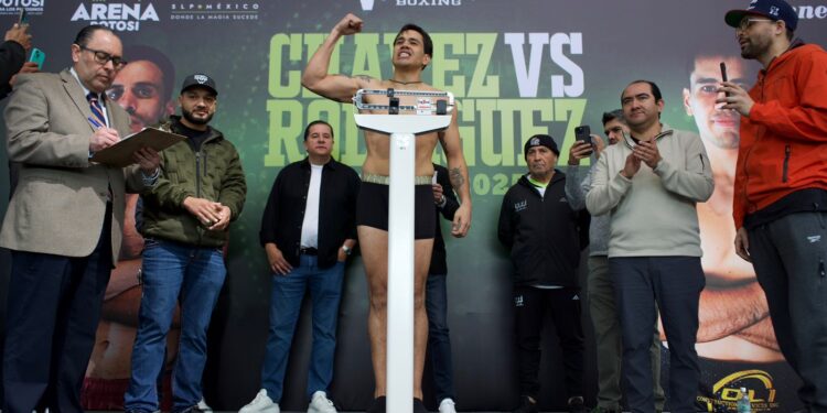Misael Rodríguez y Omar Chávez, listos para su combate en la Arena Potosí