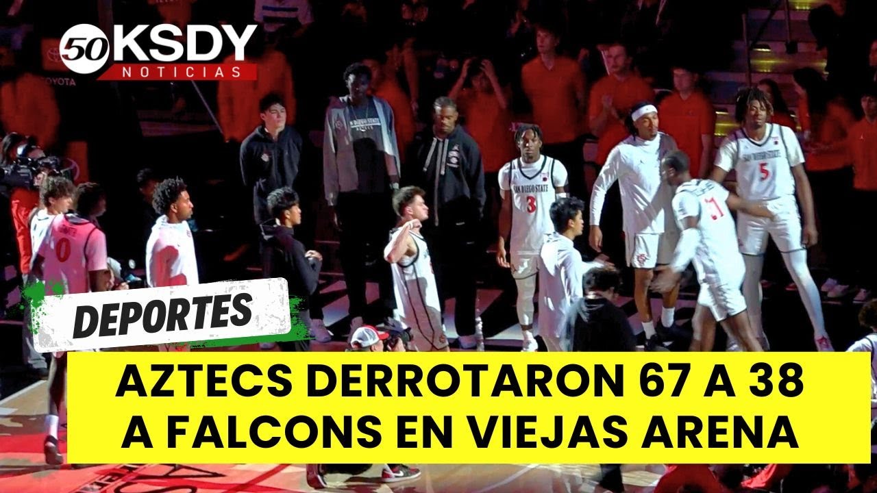Los Aztecs derrotaron a Air Force 67 puntos a 38 en Viejas Arena - KSDY ...
