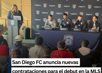 San Diego FC anuncia nuevas contrataciones para el debut en la MLS