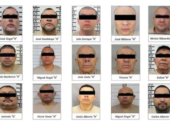 FGR emitió un cartel con las imágenes de los 32 narcotraficantes extraditados a EU