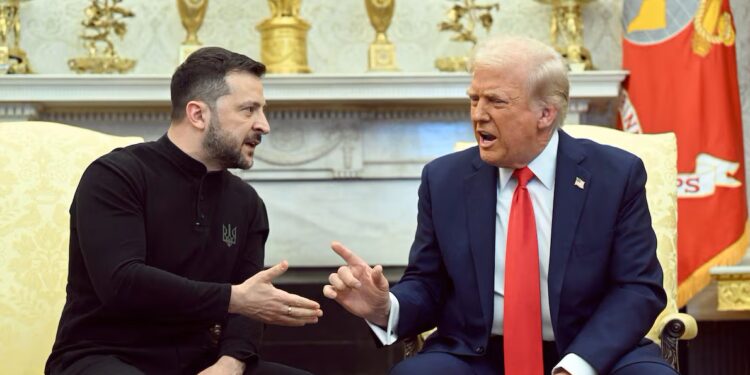 Trump expulsa a Zelenski de la Casa Blanca tras tenso enfrentamiento