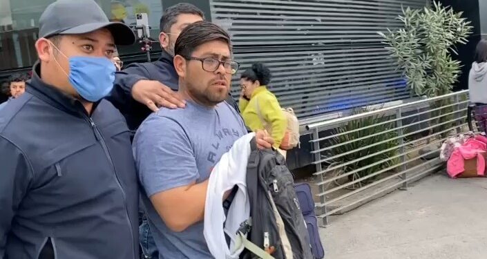 Llegó a Tijuana Oscar, el hombre que sustrajo a Jennifer Fernanda