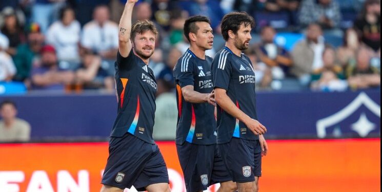 San Diego FC venció a LA Galaxy con doblete de Anders Dreyer
