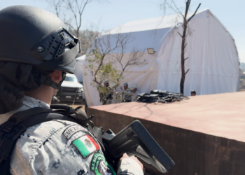 Guardia Nacional instala campamentos en Tijuana y Tecate