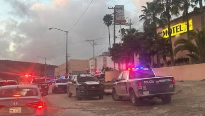Policía muere tras enfrentamiento en motel La Gloria en Tijuana