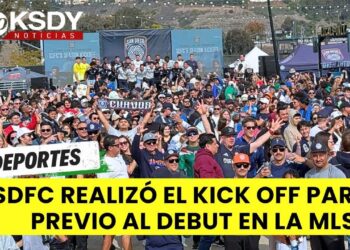 San Diego FC realizó el kick off party con su afición en Estadio Snapdragon