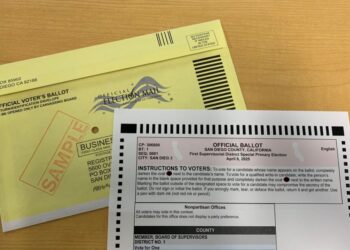 San Diego inició el envío de papeletas para elecciones especiales del 8 de abril