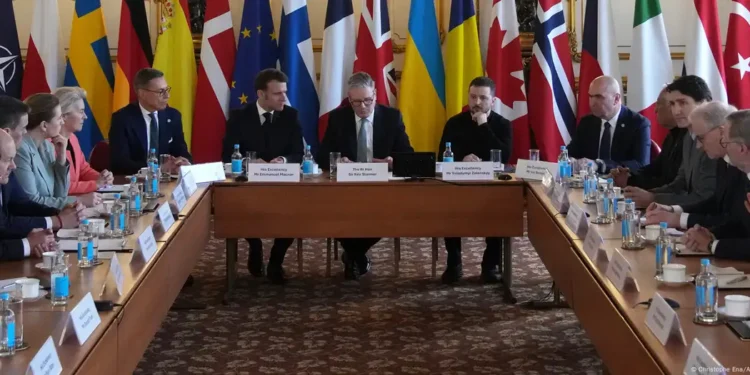 Aliados de Ucrania se reúnen en Londres tras altercado de Zelenski y Trump