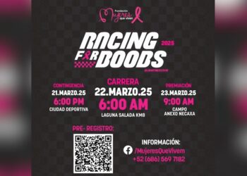 Realizarán en Mexicali la carrera “Racing for Boobs” en apoyo a mujeres con cáncer de mama