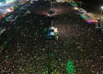 El Recodo rompe récord de asistencia en el Carnaval de Ensenada con 67 mil personas