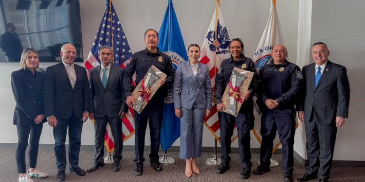 Marina del Pilar y autoridades de CBP refuerzan coordinación para agilizar cruces y fortalecer seguridad fronteriza