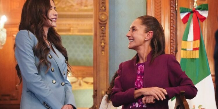 Sheinbaum y Noem refuerzan cooperación en migración y seguridad fronteriza