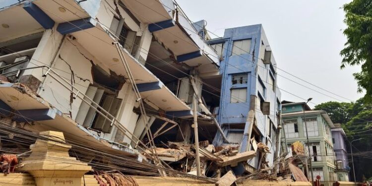 Fuerte sismo de 7.7 sacude Birmania y Tailandia
