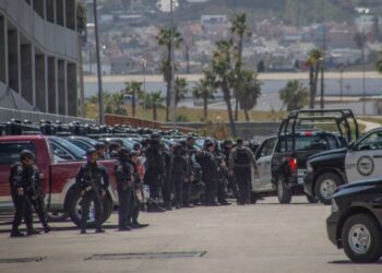 Llegó a Tijuana grupo élite de Protección Federal como parte de nueva estrategia nacional de seguridad