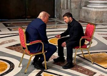 Donald Trump y Volodomir Zelensky se reunieron en Roma durante funeral del Papa