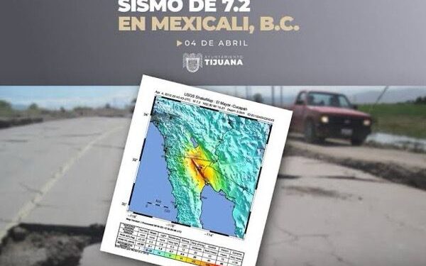 Baja California conmemora el sismo de 7.2 en Mexicali con megasimulacro estatal