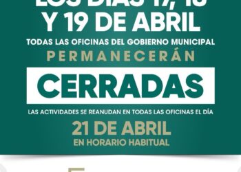 Ayuntamiento de Tijuana suspende labores por Semana Santa